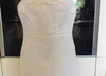 Biała Mini Sukienka Jeans TOPSHOP r XS nowa