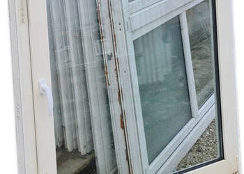 OKNA KacprzaK OKNO PCV 129X136 Używane Plastikowe