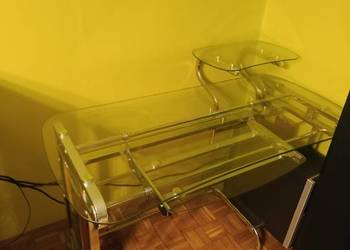 Sprzedam szklane biurko komputerowe