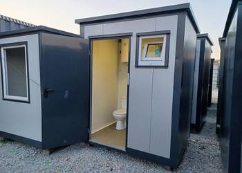 KONTENER SANITARNY WC PRYSZNIC BOJLER UCHYLANE OKIENKO
