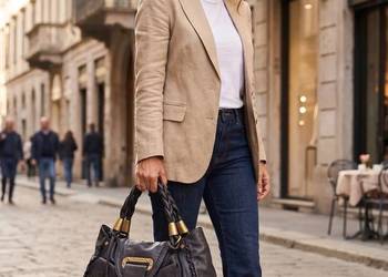 Duża torebka do ręki Dolce & Gabbana Vintage Po Renowacji Koloru i Skóry