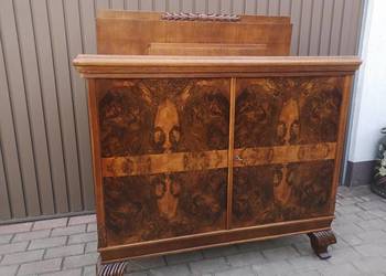 Komoda Pomocnik ART-DECO Orzech-Dąb Stara Antyk Po Renowacji