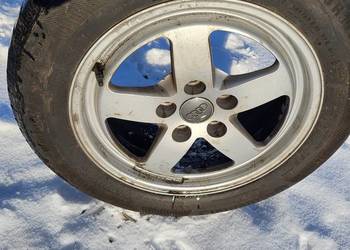 Audi A4 B9 A6 C6 VW Passat 205/60 16 felgi aluminiowe oe 5x112 zimowe opony