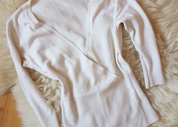 KREMOWY SWETER NEW LOOK 36