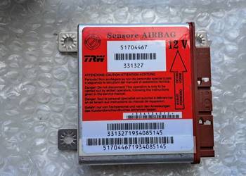 Moduł sensor airbag 51704467 FIAT Panda II 03-09 NOWY ORYGINAŁ