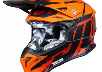 Kask kaski motocyklowy Cross Quad Motor M L XL z homologacją POŁYSK