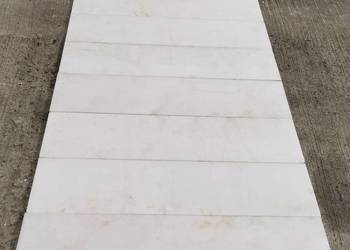 Płytki marmurowe BIANCO RHINO 80x20x2 poler