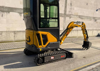 Minikoparka HY16, 1600 kg / 1,6 t + 3 łyżki - NOWA, 25 KM
