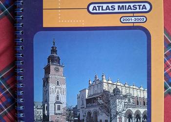 Kraków atlas miasta  1:15 000  2001-2002