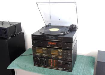 Wieża stereo Sansui z gramofonem korektor AUX. DOSTAWA.