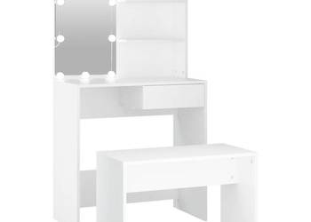 Zestaw z toaletką i oświetleniem LED, biały Multibuy Deal（SKU:3114107）