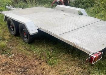 przyczepa laweta platforma 2x4 m mocna