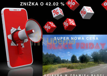 Działka pod Goleniowem/ Żółwia Błoć 42% mniej