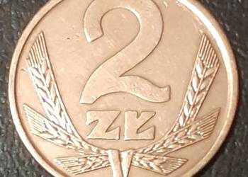 Moneta 2 złote 1981 r - z obiegu.