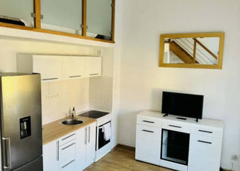 Kawalerka 34 m² z antresolą, balkonem i garażem – ul.Braterska, Krzyki