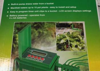 System nawadniający z pompą i programatorem timer