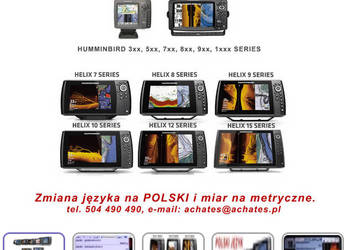 Humminbird Echosonda język polski – zmiana menu na język polski