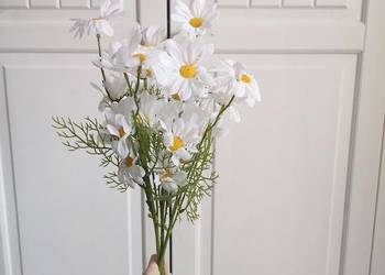 Sztuczny bukiet kwiatów kosmos 5 szt./OLX