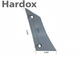 Pierś HARDOX VST1060/P części do pługa GASSNER