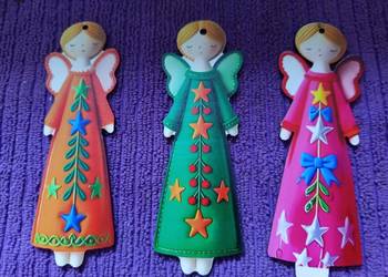 Aniołki, zwieszki, cena za 3 sztuki