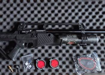 Wiatrówka karabin PCP Hatsan Full Auto BLITZ 6,35 mm semiauto + Gratis