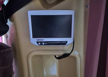 2x 7' calowe monitory LCD z zestawu LENCO DVD Player 205