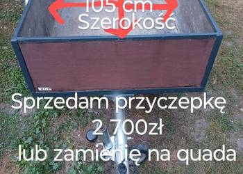 Przyczepka niemiecka zarejestrowana