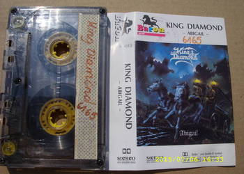 + ROCK ,kaseta ; KING DIAMOND--ABIGAIL .