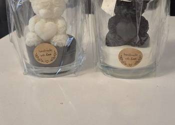 Zdobne Świece w szkle