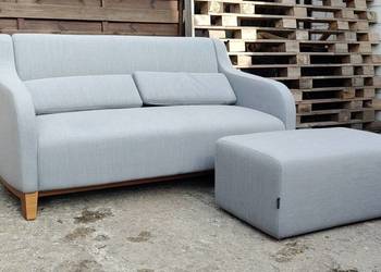 Komplet Comforty kanapa Collins 2-osobowa + podnóżek Brendy
