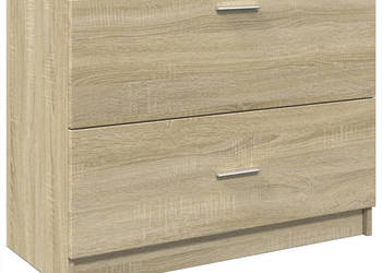 Szafka pod umywalkę kolor dąb sonoma 78x37x59 cm WM-848117