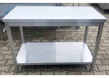 Stół Gastronomiczny z Półką - 120/60/85 cm - S 1494.O