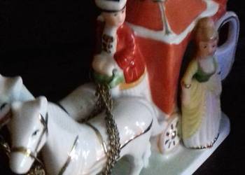 figurka porcelanowa-kareta