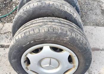 Koła stalowe letnie Mercedes 5x112 z kołpakami