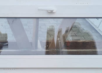 OKNA KacprzaK 143X48 OKNO Używane Plastikowe PCV Trzyszybowe