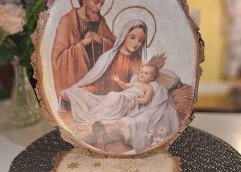 Szopka Bożonarodzeniowe z drewna