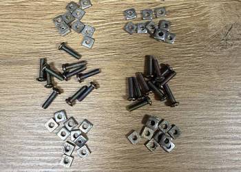 Śruby i nakrętki kwadratowe do plandeki Gaz 69M i Gaz 69A