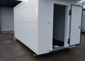 Komora chłodnicza zewnętrzna nowa zabudowa agregat chłodniczy Wiessmann uży