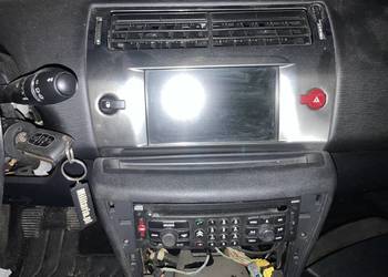 Wyświetlacz ekran Navi citroen c 4 z obudową