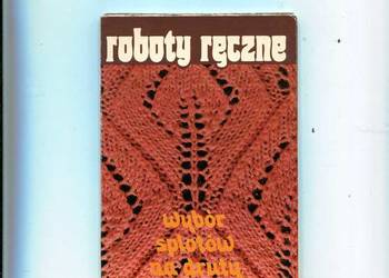 Roboty ręczne Wybór splotów na druty
