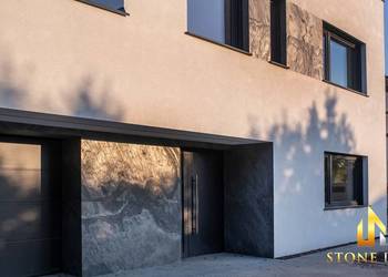 Fornir kamienny Silver Grey – naturalny kamień elewacyjny / STONELAND
