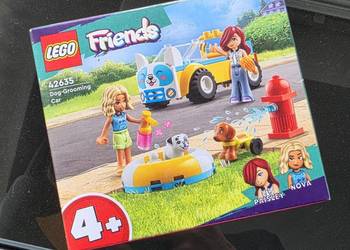 Nowe klocki LEGO Friends 42635, Samochód do pielęgnacji psów