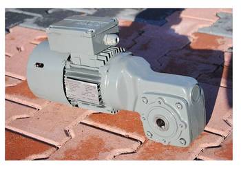 Motoreduktor kątowy 0.25kw. 14obr. z hamulcem. SEW