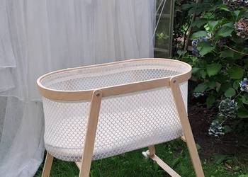 Łóżeczko niemowlęce na kółkach IKEA