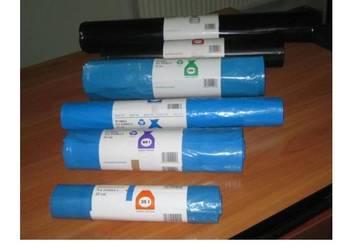 Worek, Worki na odpady, gruz, śmieci 240l grube