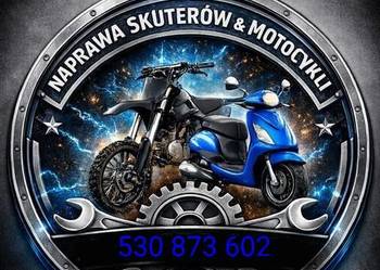 Naprawa skuterów , motocykli , quadów
