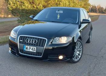 AUDI A3 8P S-LINE 3.2 V6 DSG QUATTRO 250 KM
