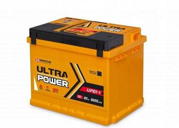 Akumulator Ultra Power 12V 61Ah, 620A, P+