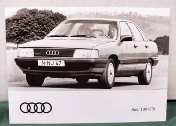 Pocztówka widokówka Audi 100 C3 quattro 1982