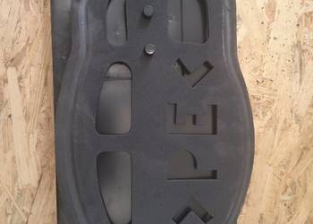 Półka tylna za siedzenia szara Porsche Boxster 987.2 lift 986 nad silnik